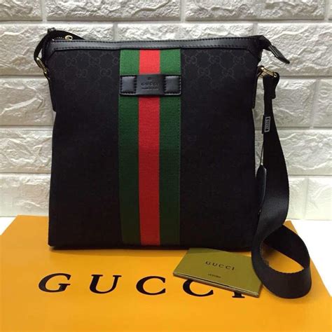 gucci green sling bag|Gucci sling bag original.